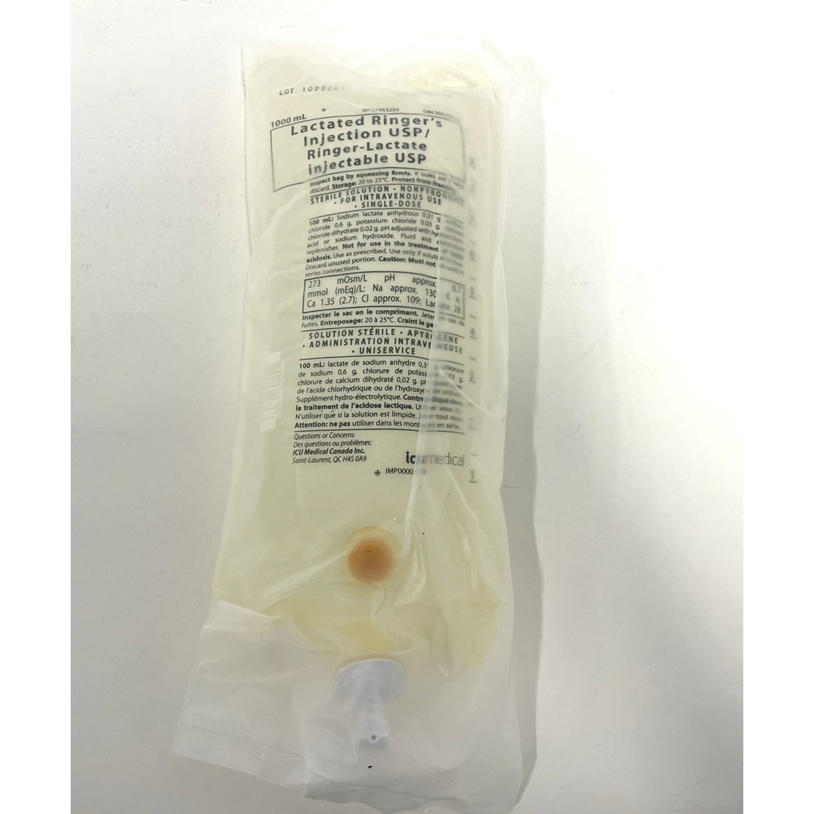 Lactate Ringer's injection USP