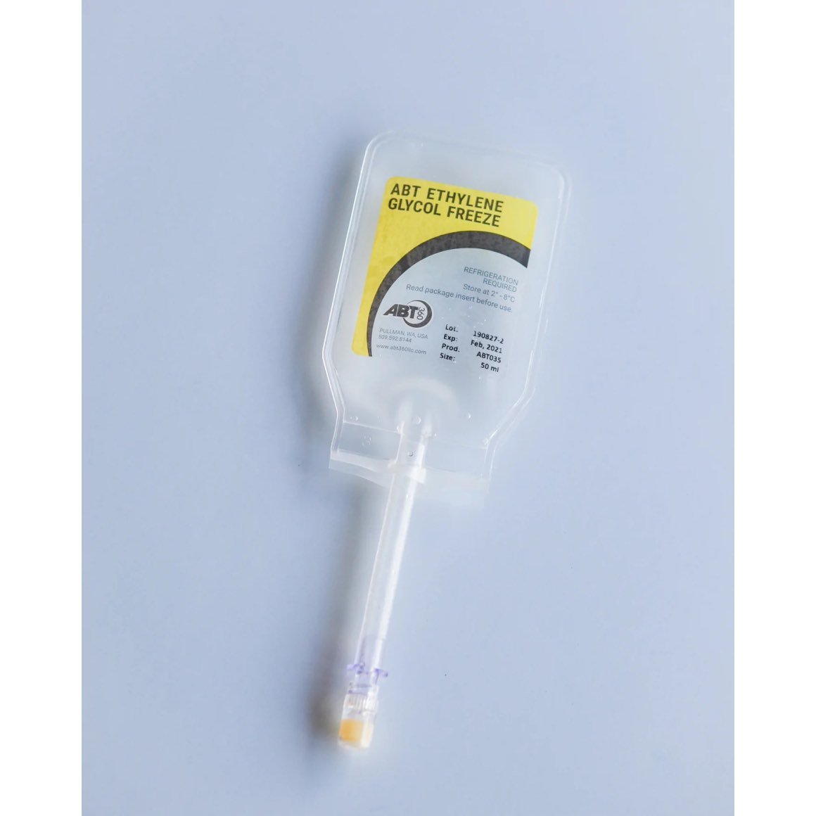 ABT ethylene glycol freeze without sucrose