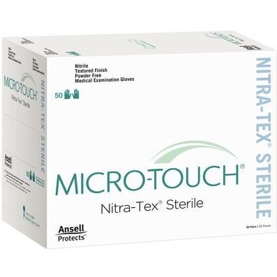 Glove exam nitrile Micro-Touch Nitra-Tex sterile powder free