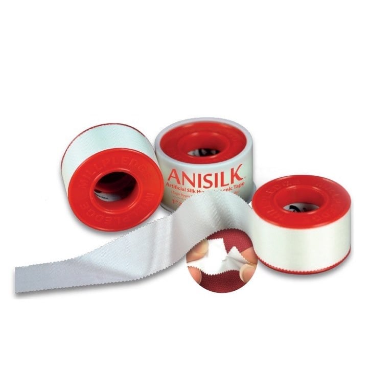 Anisilk adhesive tape