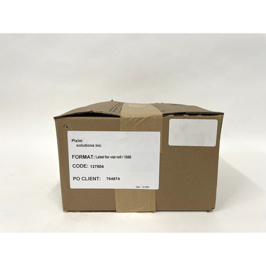 Labels for prescription vial for Zebra printer