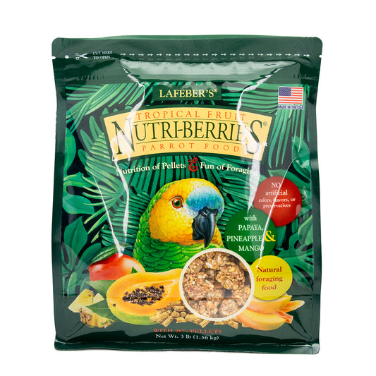 Nutri-Berries Tropical fruit parrot food