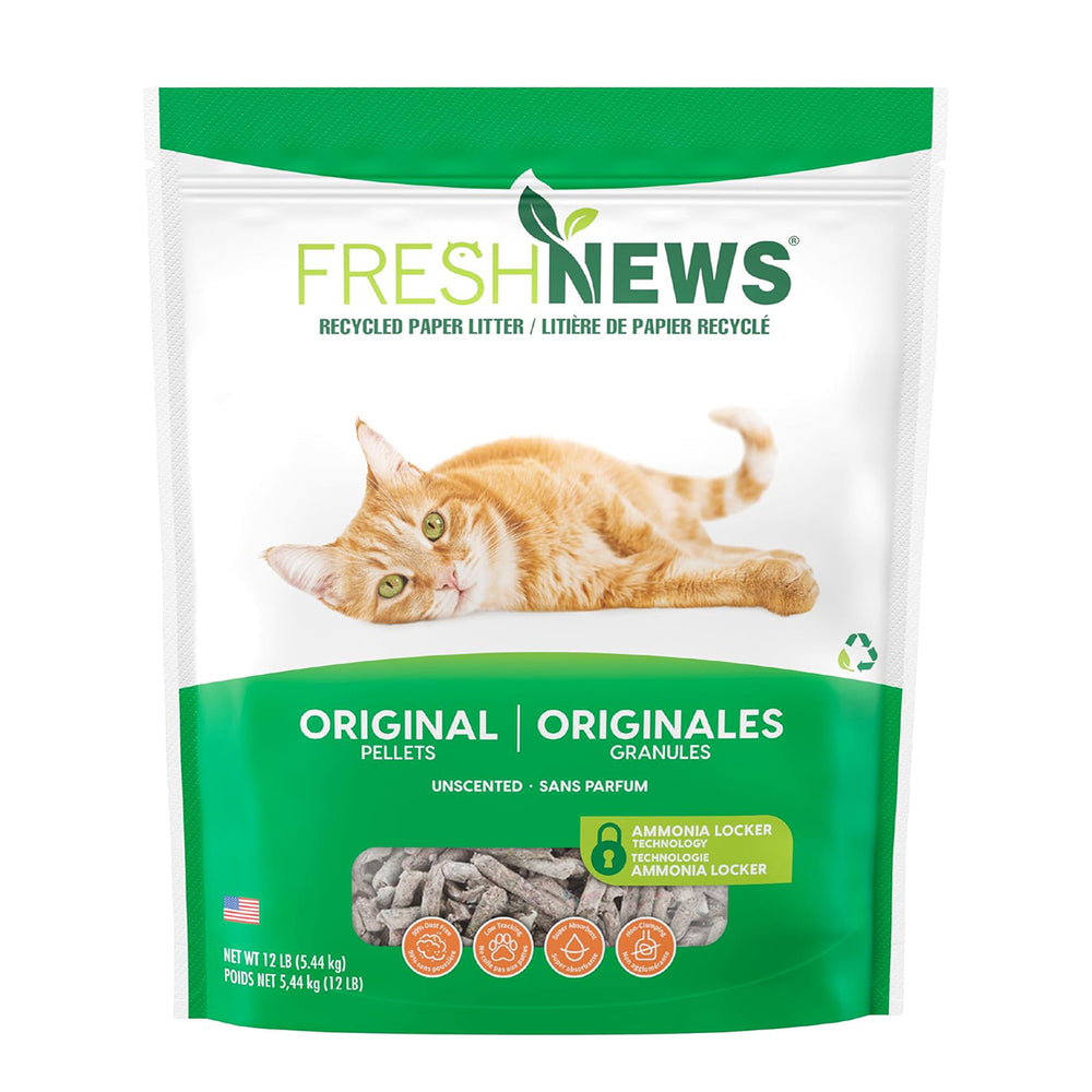 Fresh News recycled paper litter