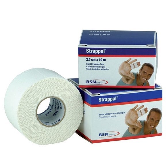 Strappal hypoallergenic adhesive tape