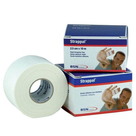 Strappal hypoallergenic adhesive tape