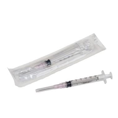 Syringes 3 ml Monoject with needle softpack