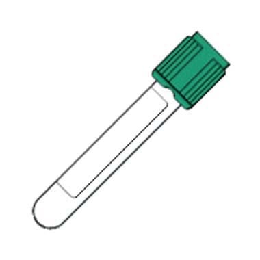Blood collection tube Vacutainer (plastic) with Hemogard closure