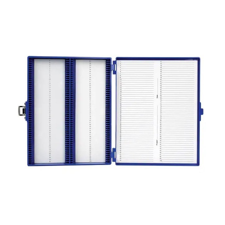 Premium microscope slide box