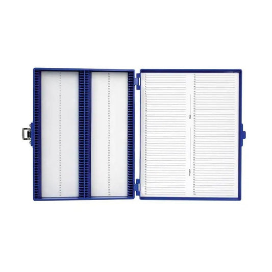 Premium microscope slide box
