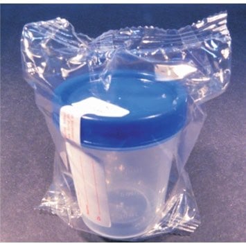 Non-sterile specimen containers