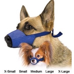 Quick Muzzle 5 pieces set for dogs (XSmall - XLarge)