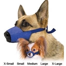 Quick Muzzle 5 pieces set for dogs (XSmall - XLarge)