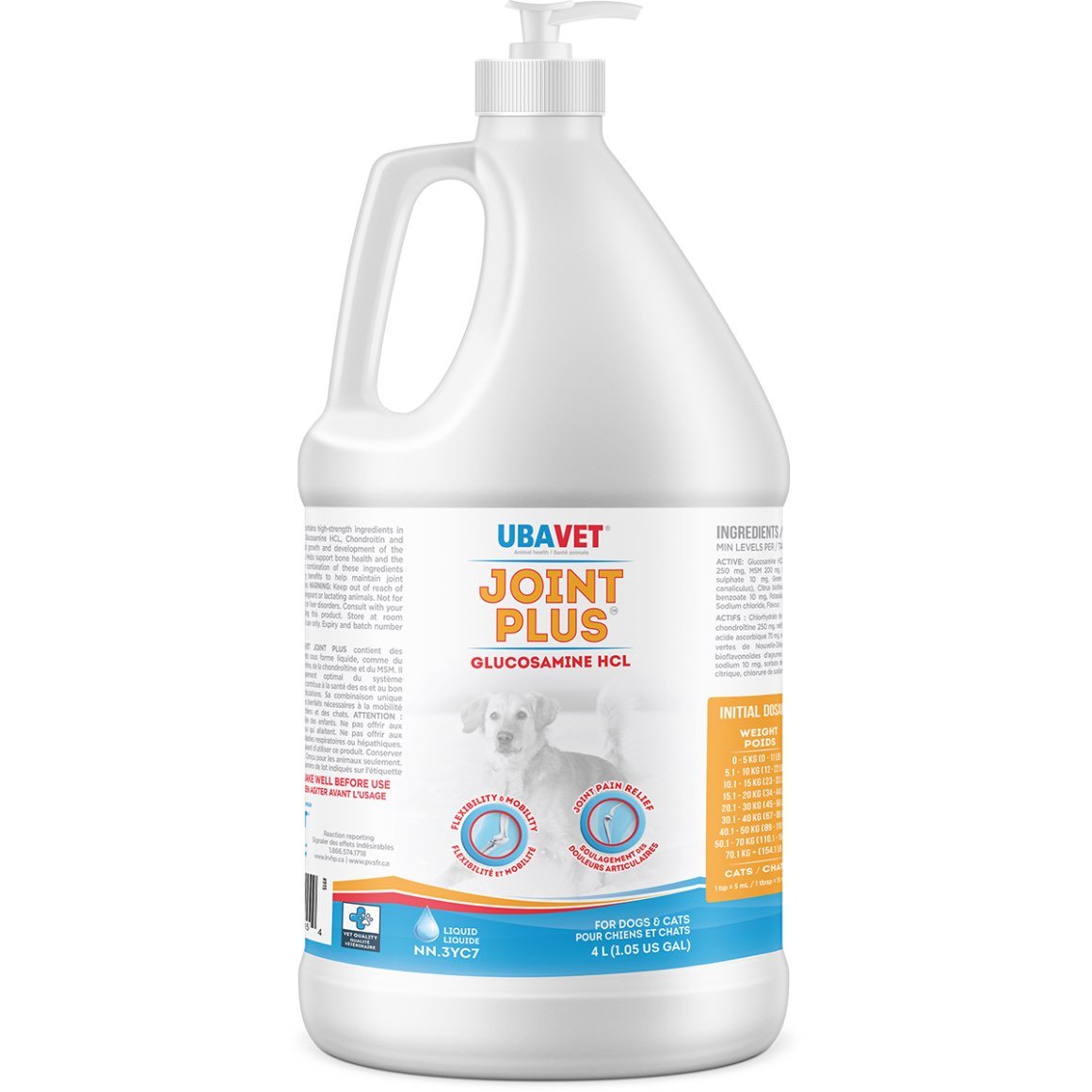 Joint Plus glucosamine HCl liquid formula