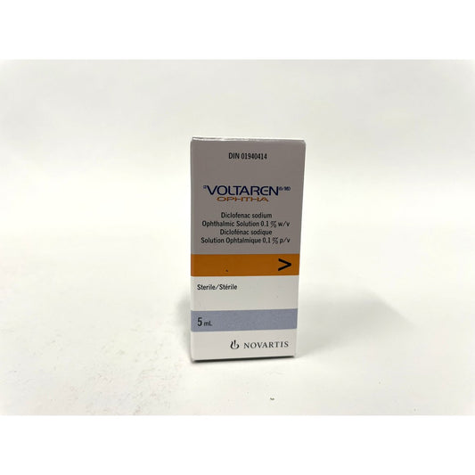 Voltaren ophthalmic solution