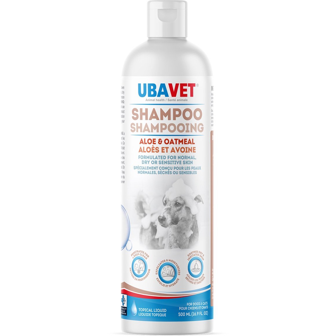 Aloe and oatmeal shampoo