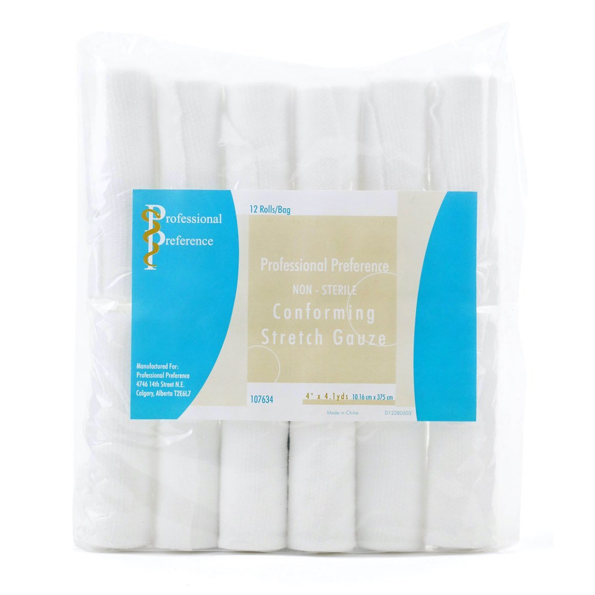 Bandage conforming stretch gauze