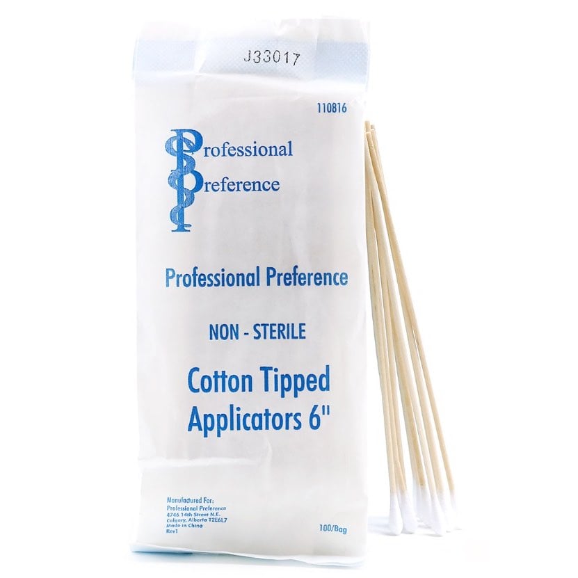 Cotton tipped applicators