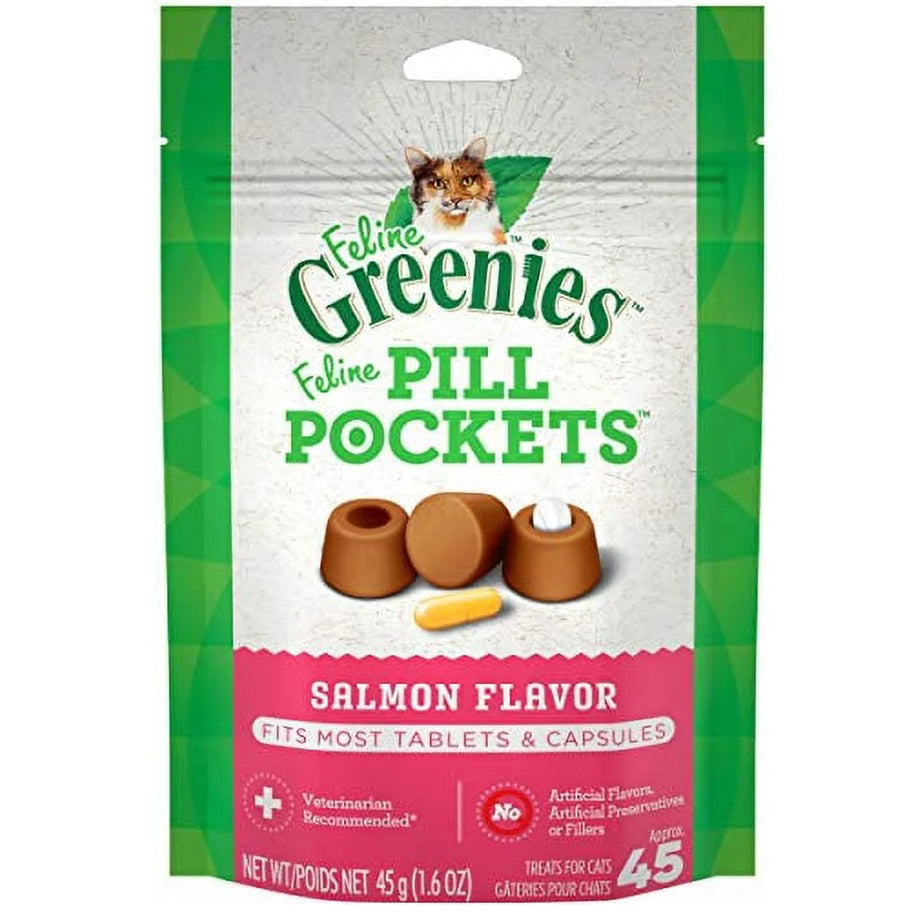 Pill Pockets capsules or tablets for cats