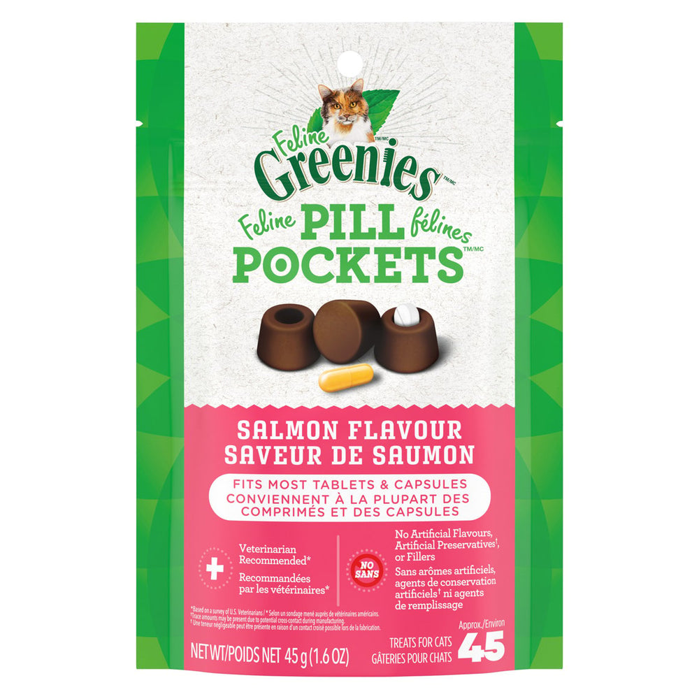 Pill Pockets capsules or tablets for cats