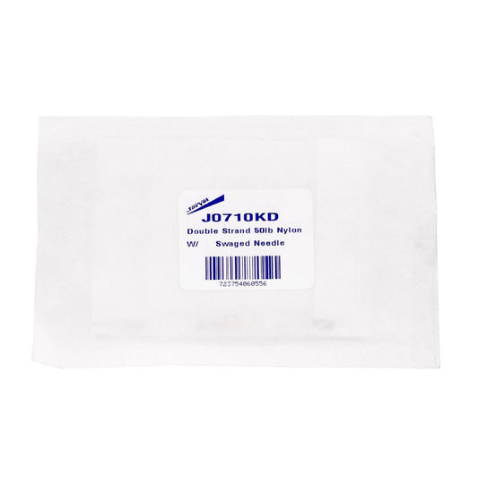 Cruciate double strand nylon with needle