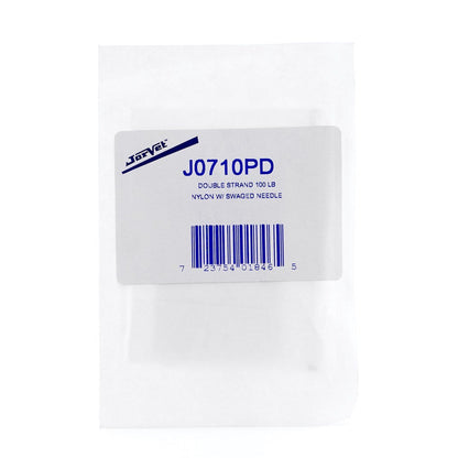 Cruciate double strand nylon with needle