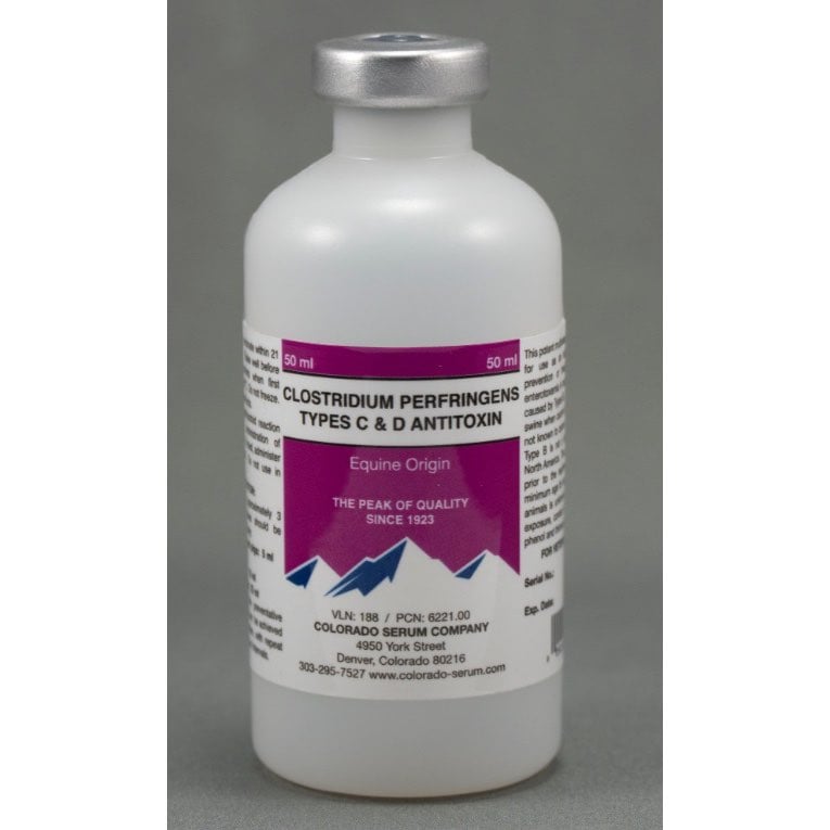 Clostridium Perfringens types C&D antitoxin