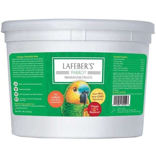 Pellet diet for parrots