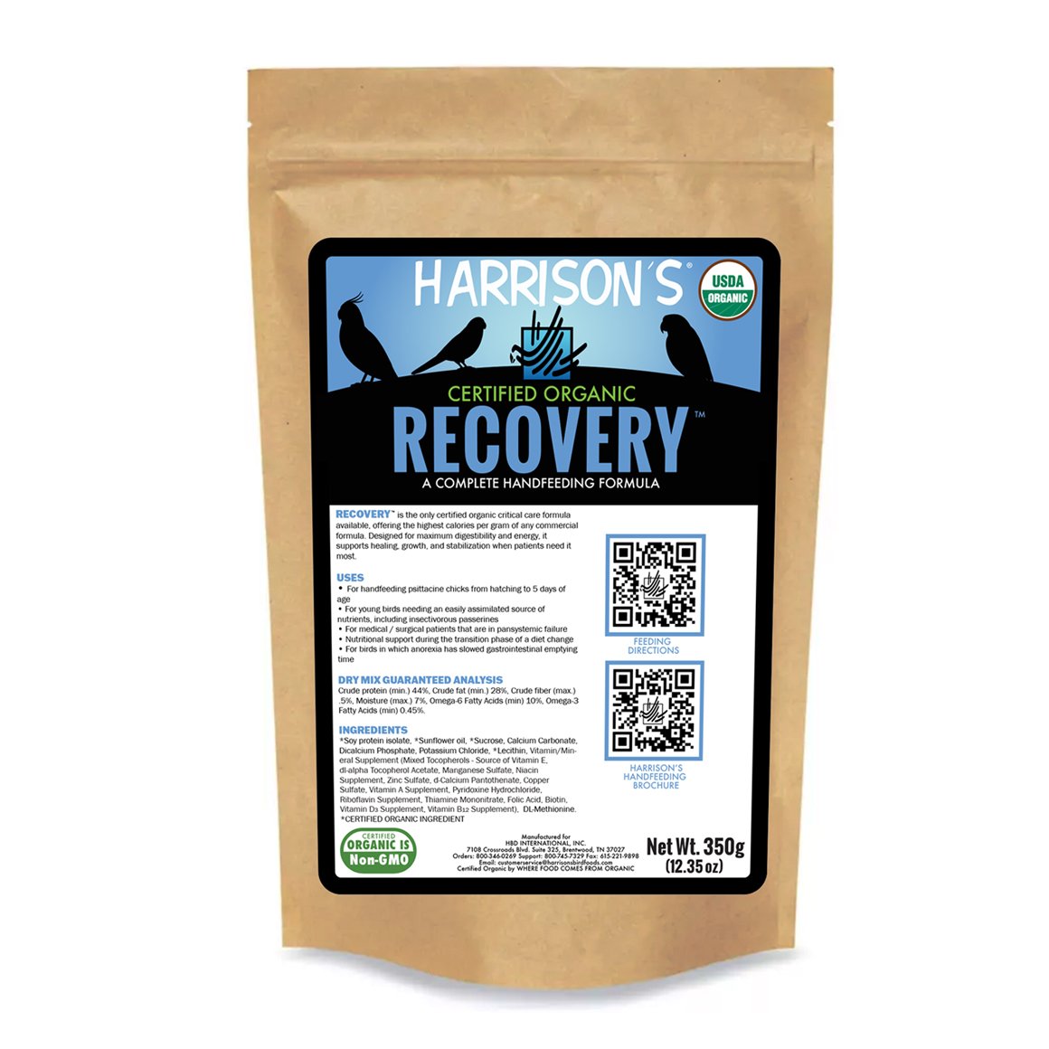 Recovery Formula