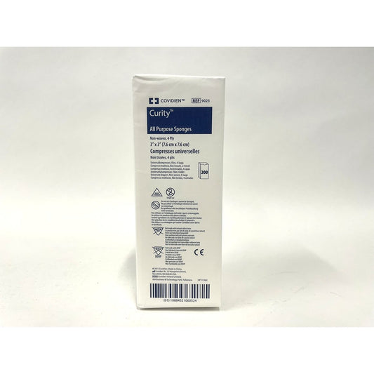 Gauze sponge Curity non woven non sterile 4 ply