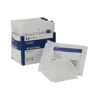 Gauze sponge Curity non woven non sterile 4 ply