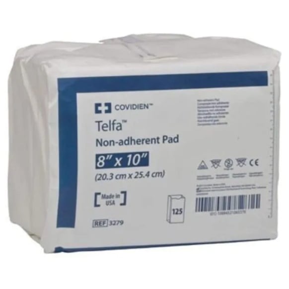 Telfa non-adherent dressing gauze pad non-sterile