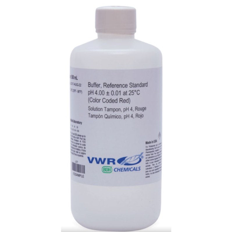 pH reference standard buffers 4