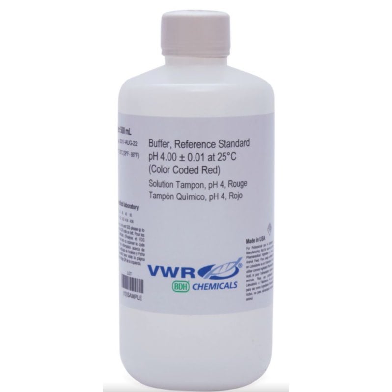 pH reference standard buffers 4