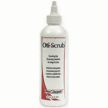Oti-Scrub foaming ear cleaning solution