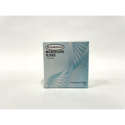 Microscope slides frosted