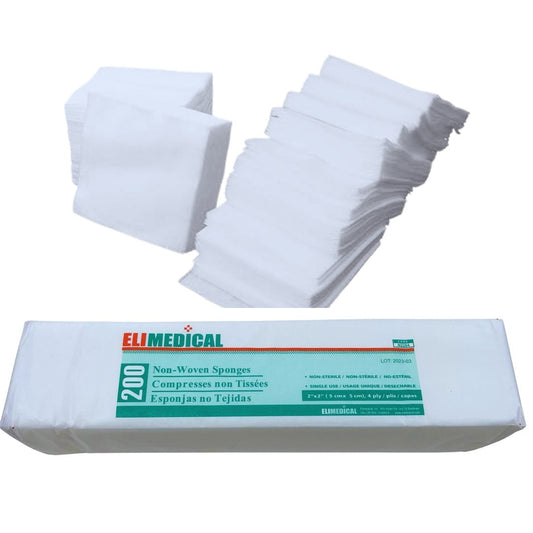 Gauze sponge non woven non sterile 4 ply