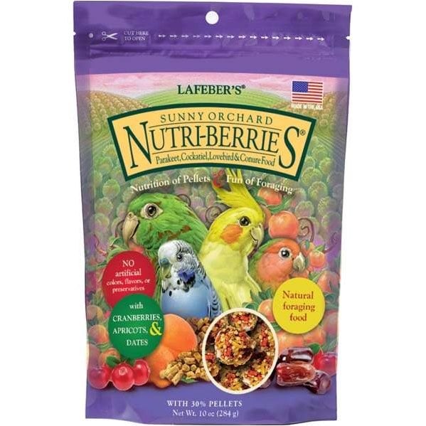 Nutri-Berries Sunny Orchard small parrot food