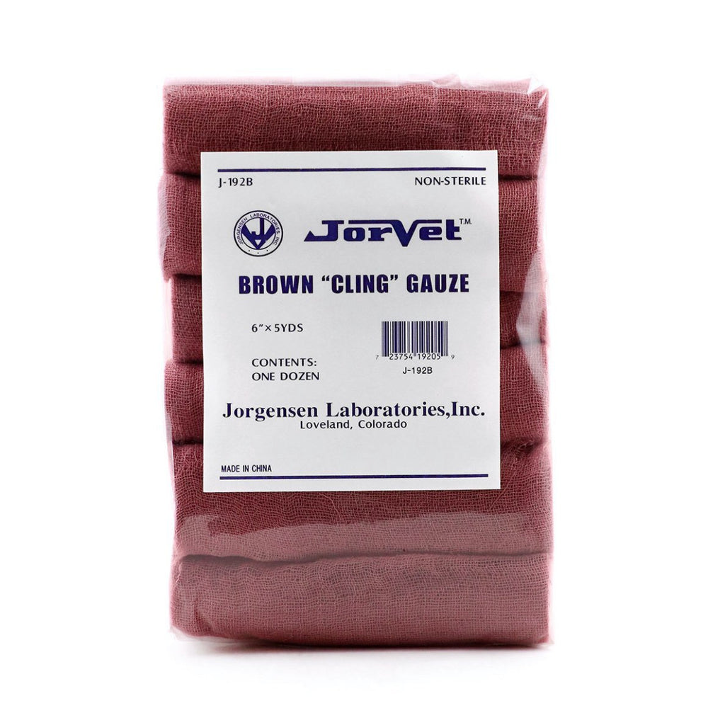 Gauze roll brown