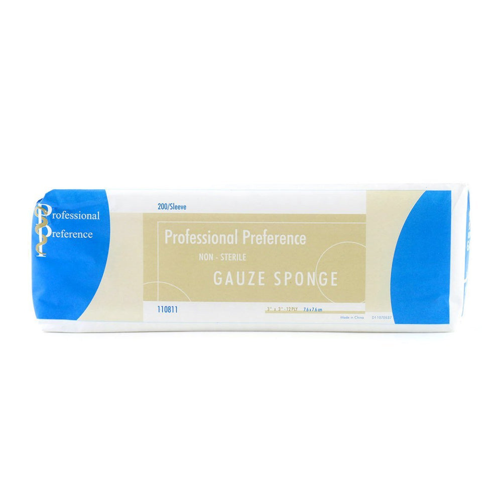 Gauze sponge non woven non sterile 12 ply