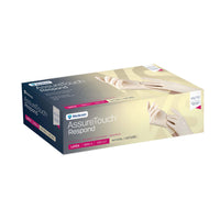 Glove exam latex AssureTouch Respond non sterile powder free