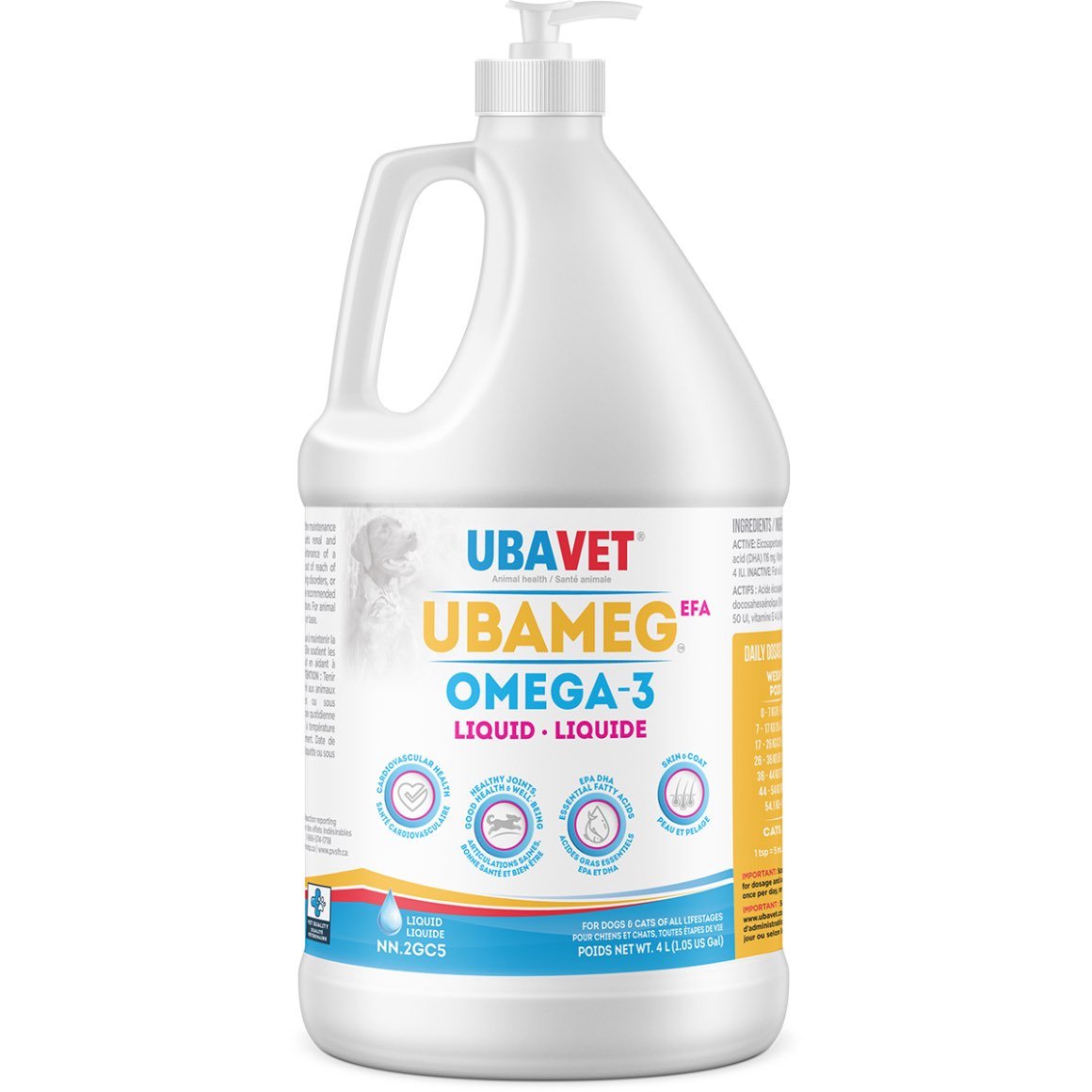 Ubameg EFA omega 3 liquid