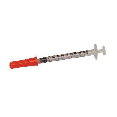 Insulin syringe Monoject 100 IU 1 cc
