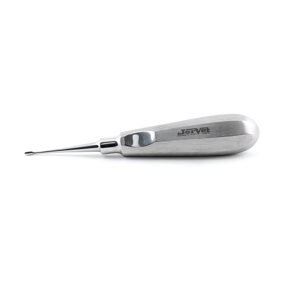 Winged tip dental elevator