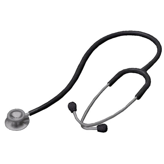 Stethoscope double headed with stainless steel chestpiece