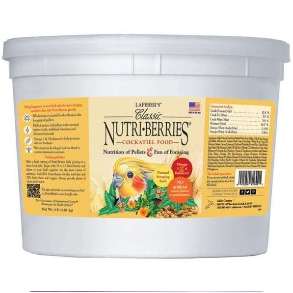 Nutri-Berries cockatiel food