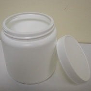 Ointment jars plastic capped