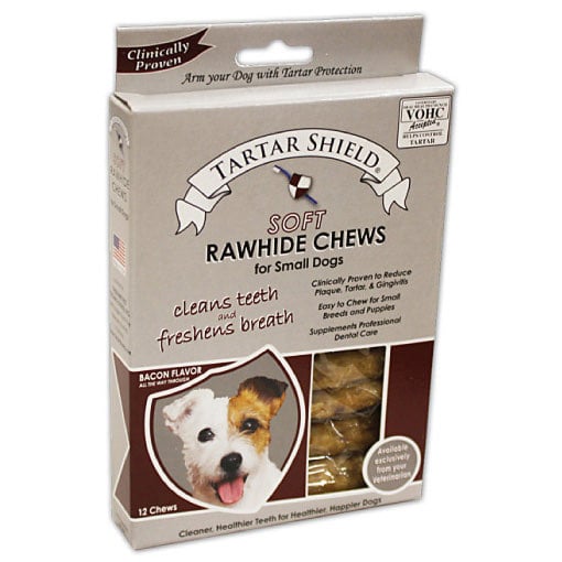 Rawhide soft chew for small dogs