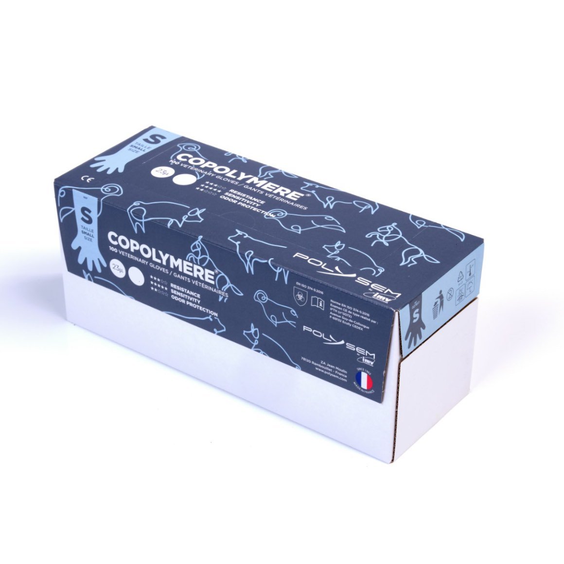 Veterinary gloves Copolymere