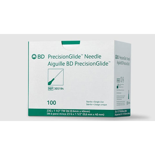 PrecisionGlide Regular Bevel Needle with Thin Wall