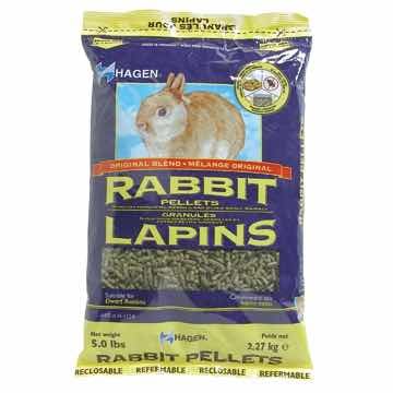 Rabbit pellet food